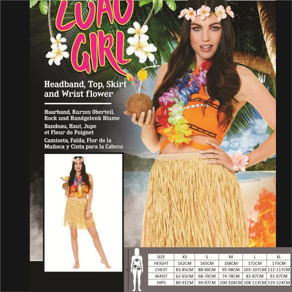 *LUAU GIRL Costume